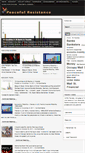 Mobile Screenshot of peacefulresistance.org